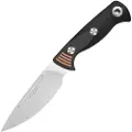 Kizer Cutlery Evenki 1 kniv, Black G-10, Stonewashed