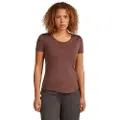 Icebreaker Merino Blend 125 Cool-lite Sphere Scoop Kortarmet T-skjorte