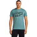 Icebreaker Merino 150 Tech Lite The Climb Kortarmet T-skjorte