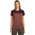 Icebreaker Merino Blend 125 Cool-lite Sphere Colour Block Kortarmet T-skjorte