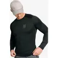 MM Sports Compression LS Tee, Black - 3XL