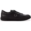 Fred perry for man. B1324-102 Leather Sneakers B11 black (46), Flat, Laces, Casual