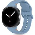 Tech-Protect Samsung Galaxy Watch8/Watch8 Classic Tech-Protect silikonrem - 40mm/44mm/46mm - Baby Blå