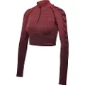 Hummel Mt Fade Seamless Halv Glidelås Genser
