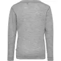 Hummel Jr Ull Rib Genser Grey Melange