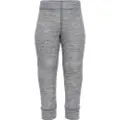 Hummel Mini Ull Rib Leggings Grey Melange