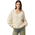 Wrangler 112370801 Relaxed Fit V-hals Genser