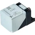 Carlo gavazzi Induktivaflaster PNP NO/NC 40X40X66 SN:40MM M12-STIK 10-30VDC FLUSH ROTERBAR PBT PLASTIKHUS MED MONT