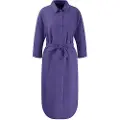 Fynch&Hatton 3/4 Sleeve Linen Mix Kjole Med 3/4 Ermer