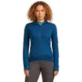 Icebreaker Merino Blend 300 Realfleece Descender Genser Med Hel Glidelås