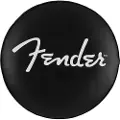 Fender Spaghetti Logo Pick Pouch Barstool Black/Chrome 24"