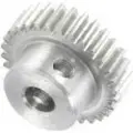 Reely Stål Cylindrisk tandhjul Modul-type: 0.5 Borings-diameter: 4 mm Antal tænder: 30