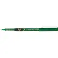 Pilot Hi-Tecpoint V7 - Rulleballpenn - grønn - 0.7 mm