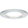 Paulmann 939.01, Innsunket spotlight, 1 ampuller, 425 lm, 230 V, Sølv