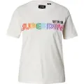 Superdry Rainbow Logo Relaxed Kortarmet T-skjorte