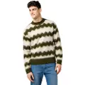 Wrangler Striped Relaxed Fit Genser