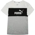 Puma Colorblock Kortarmet T-skjorte