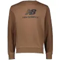 New Balance Essentials Stacked Logo French Terry Collegegenser