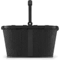 Reisenthel carrybag, Handlekurv, Sort, Aluminium, Polyester, 22 l, 480 mm, 280 mm