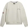 Superdry Athletic Relaxed Printed Crew Collegegenser