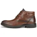 Fluchos for man. F1305 Leather ankle boots F1305 Light brown (42), Flat, 1 to 3 cm, Laces, Casual, Classic