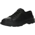 Camper for woman. K201839-001 Brutus Leather Shoes black (37), Flat, Laces, Casual