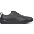 Camper for man. K100977-004 Peu Touring leather shoes black (46), Flat, Laces, Casual