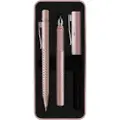 Faber-Castell 201539, Rosegull, 2 stykker, Kulepenn + fyllepenn