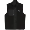 Puma Reversible Hybrid Sherpa Vest Men, Clothing, Black, XL