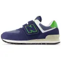 New Balance 574 Qbl Hook & Loop Pre Treningssko
