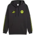 Puma Borussia Dortmund KING Hoodie Men, Sport, Flat Dark Gray/Yellow Alert, XL