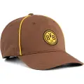 Puma Borussia Dortmund KING Cap, Accessories, Haute Coffee/Matte Gold, OSFA