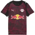 Puma RB Leipzig 25/26 Third Jersey Youth, Clothing, Black/Fast Red, 11-12Y