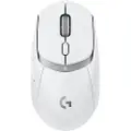 Logitech G G309 - Mus - gaming - optisk - 6 knapper - trådløs - 2.4 GHz, Bluetooth - USB Logitech LIGHTSPEED-mottaker - hvit