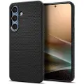 Spigen Liquid Air-etui med støtdempende design for Samsung Galaxy S25+ - Matt Svart