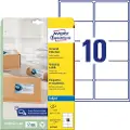 Avery J8173 - Hvit - 57 x 99.1 mm 250 stk (25 ark x 10) adresselapper