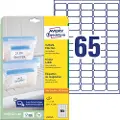 Avery Fryseetiketter Avery 38,1x21,2 mm hvid - (65 stk. x 25 ark)