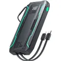 JOYROOM Powerbank Joyroom JR-L017 10000 mAh, 22,5 W, med Lightning + USB-C-kabel (svart)