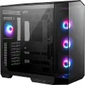 MSI MAG PANO 100R PZ - Mid tower - ATX - sidepanel med vindu (herdet glass) - ingen strømforsyning (ATX) - USB/Audio/Mic