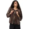 Pieces Tiffany Langermet Bluse