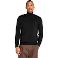 Timberland for man. TB0A28450011 Williams River black turtleneck jumper (3XL), Casual, Cotton
