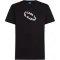 Karl Lagerfeld Slim Ring Kortarmet T-skjorte