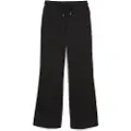 Puma HER Comfort High-Waist Straight Pants Women, Clothing, Black, L
