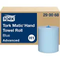 Tork Håndklæderuller Tork Matic Advanced H1 blå 2-lag 150m - (6 ruller pr. karton)