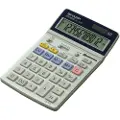 Sharp EL-337C - Skrivebordskalkulator - 12 sifre - solpanel, batteri