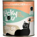 Lucky Lou Adult 6 x 800 g - Fjærkre og kanin