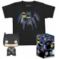 Funko POP! Pocket Pop! Dc Comics Batman Nøkkelring Med Kort Ermet T-skjorte