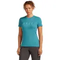 Icebreaker Merino 150 Tech Lite Snow Day Kortarmet T-skjorte