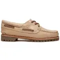 Timberland for woman. TB0A2GNVEN21 Noreen beige leather moccasins (41 W), Flat, Laces, Casual