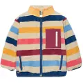 Boboli Fleece Striped Jakke